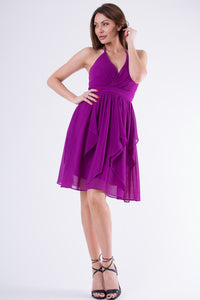Thumbnail for EVA & LOLA DRESS intense violet 58005-1-3