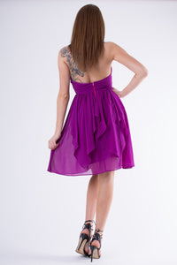 Thumbnail for EVA & LOLA DRESS intense violet 58005-1-6