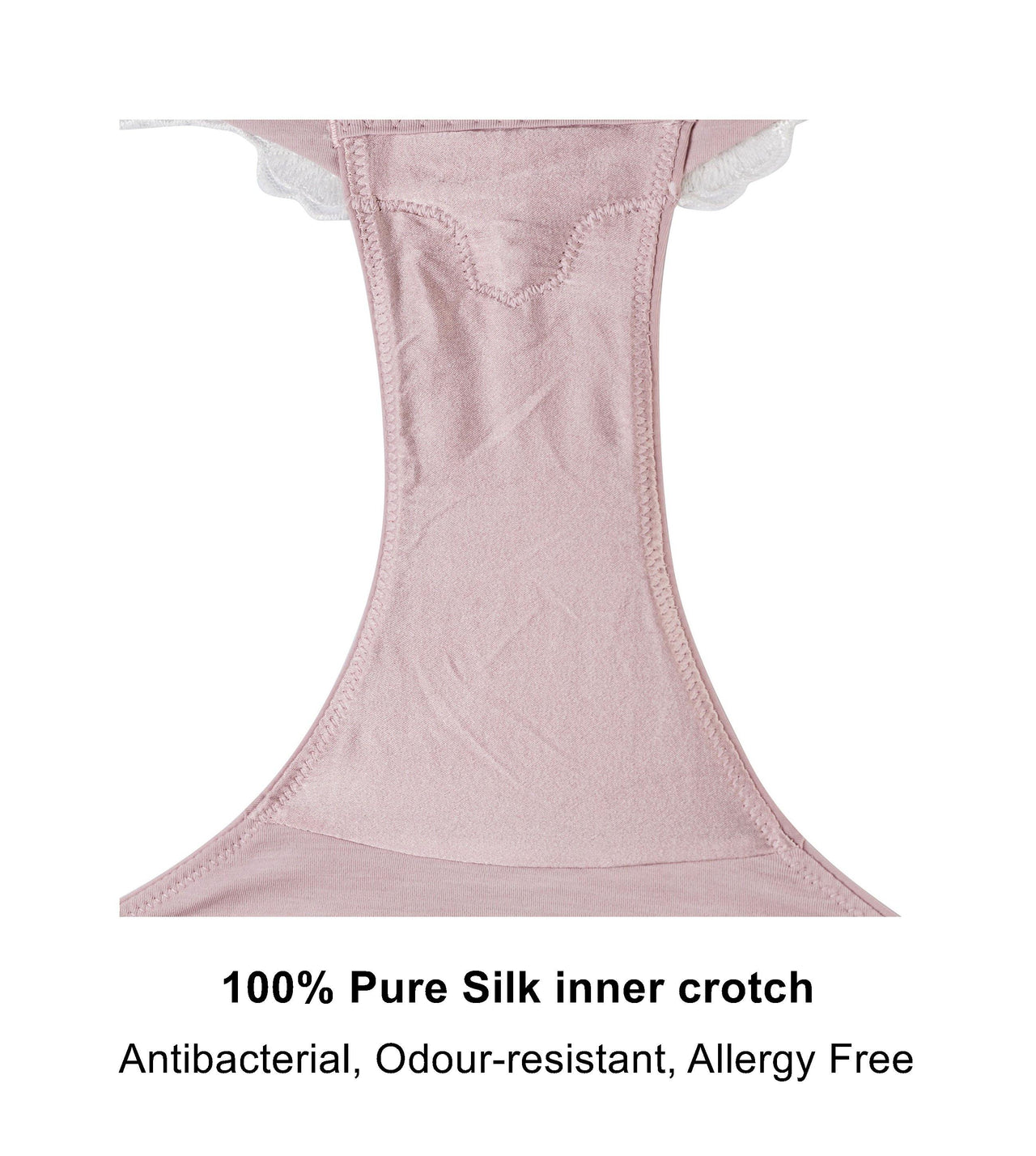 Marshmallow - Silk & Organic Cotton Brief-2