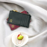 Thumbnail for Kivik | Apple Leather Card holder - Black-4
