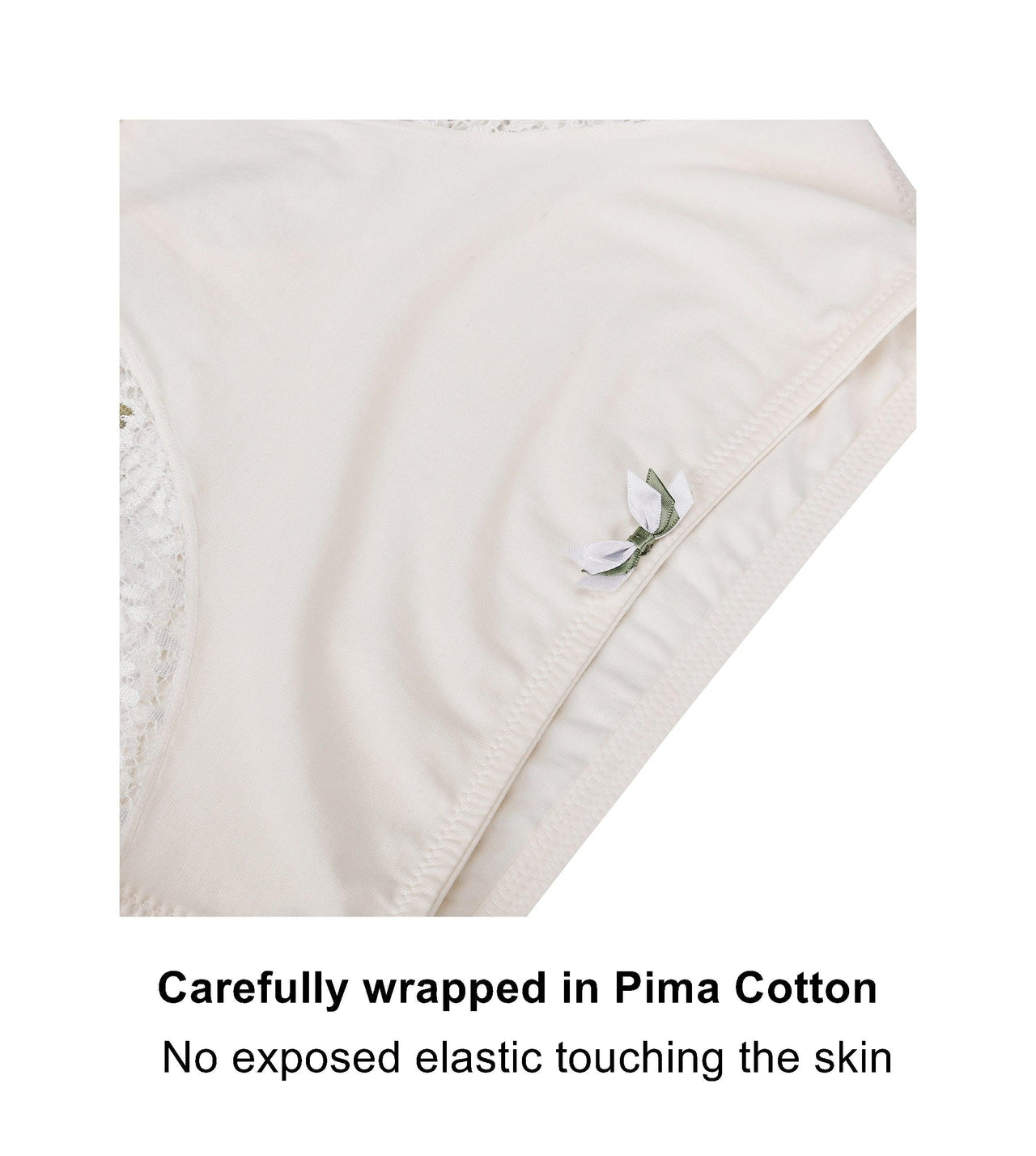 Nova - High Waisted Silk & Organic Cotton Full Brief-8