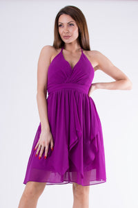 Thumbnail for EVA & LOLA DRESS intense violet 58005-1-1