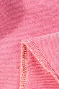 Thumbnail for Pink Rhinestone Gradient Denim Pants-9