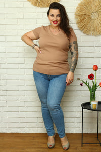 Thumbnail for Plus size blouse model 169021 Karko-1