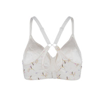 Thumbnail for Ditsy Floral - Silk & Organic Cotton Smooth T-Shirt Wireless Bra-1