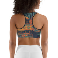Thumbnail for Aztec Print Women's Activewear Sports bra-2