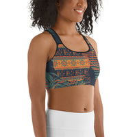 Thumbnail for Aztec Print Women's Activewear Sports bra-6
