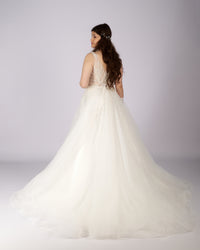 Thumbnail for Aurelia Crystal Beaded Bridal Gown  νυφικά φορεματα-2