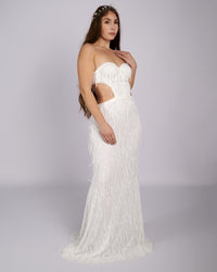 Thumbnail for Bonita Sequin Tassels Bridal Gown νυφικο φορεμα-0