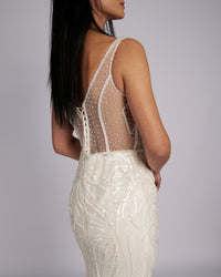 Thumbnail for Amaryllis Hand Crystal Beaded Bridal Gown νυφικά φορεματα-5