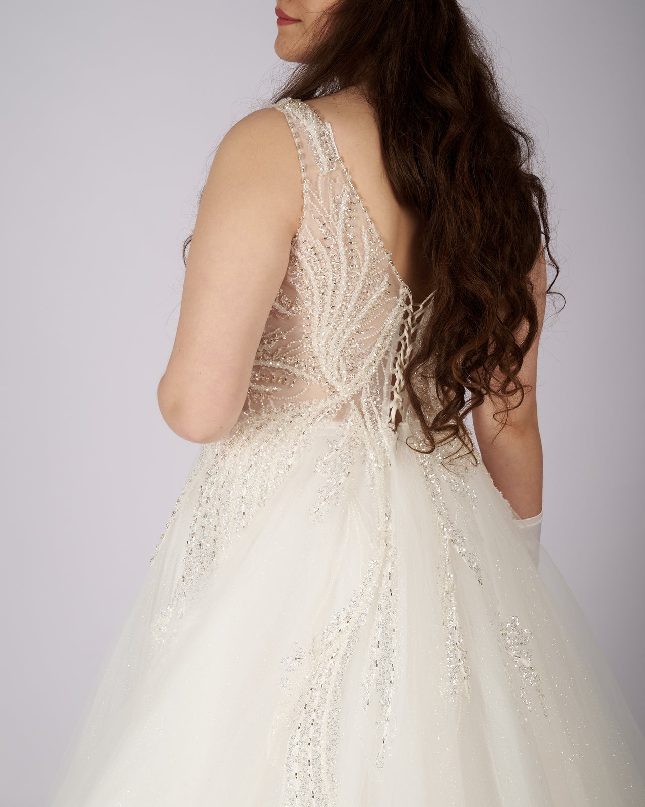 Aurelia Crystal Beaded Bridal Gown  νυφικά φορεματα-5