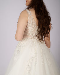 Thumbnail for Aurelia Crystal Beaded Bridal Gown  νυφικά φορεματα-5