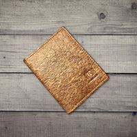 Thumbnail for Coconut Leather BiFold Card Wallet - Cutch Brown