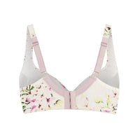 Thumbnail for Sunbleached Floral Silk & Organic Cotton Supportive Bra-41