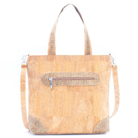 Thumbnail for Natural cork with bow handbags lady bag BAGP-187-5