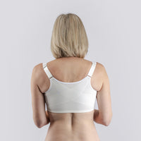 Thumbnail for Claret Silk Back Support Cotton Sports Bra (Multiple colors available)-27