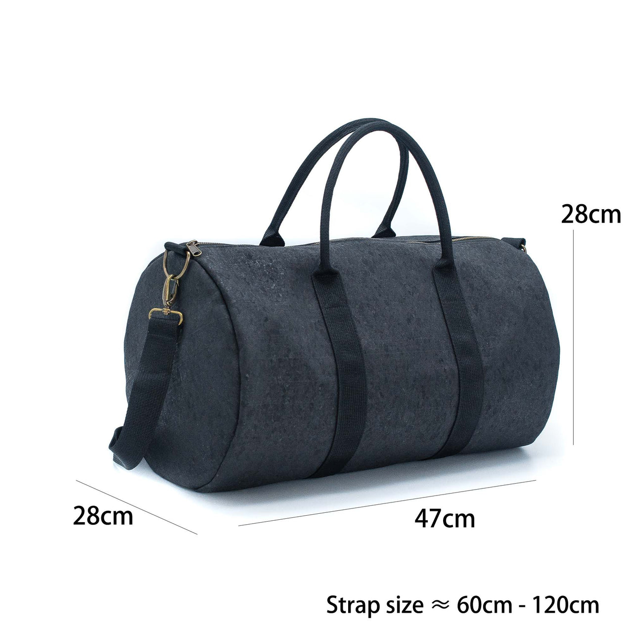 Black cork Travel bag Natural Cork BAGP-067-4