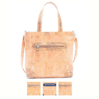 Thumbnail for Natural cork with bow handbags lady bag BAGP-187-0