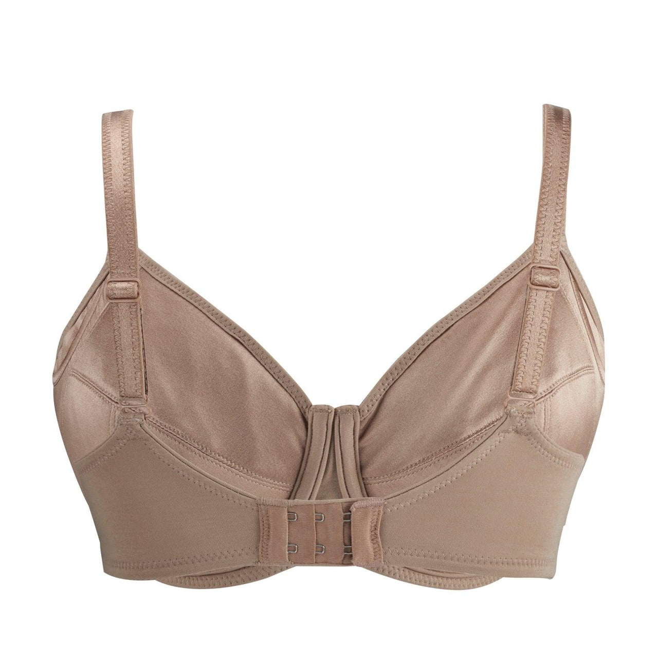 Warm Golden-Underwired Silk & Organic Cotton Full Cup Bra with removable paddings-38