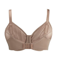 Thumbnail for Warm Golden-Underwired Silk & Organic Cotton Full Cup Bra with removable paddings-38