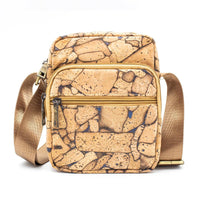 Thumbnail for Men's Cork Leather Shoulder Bag 304-6