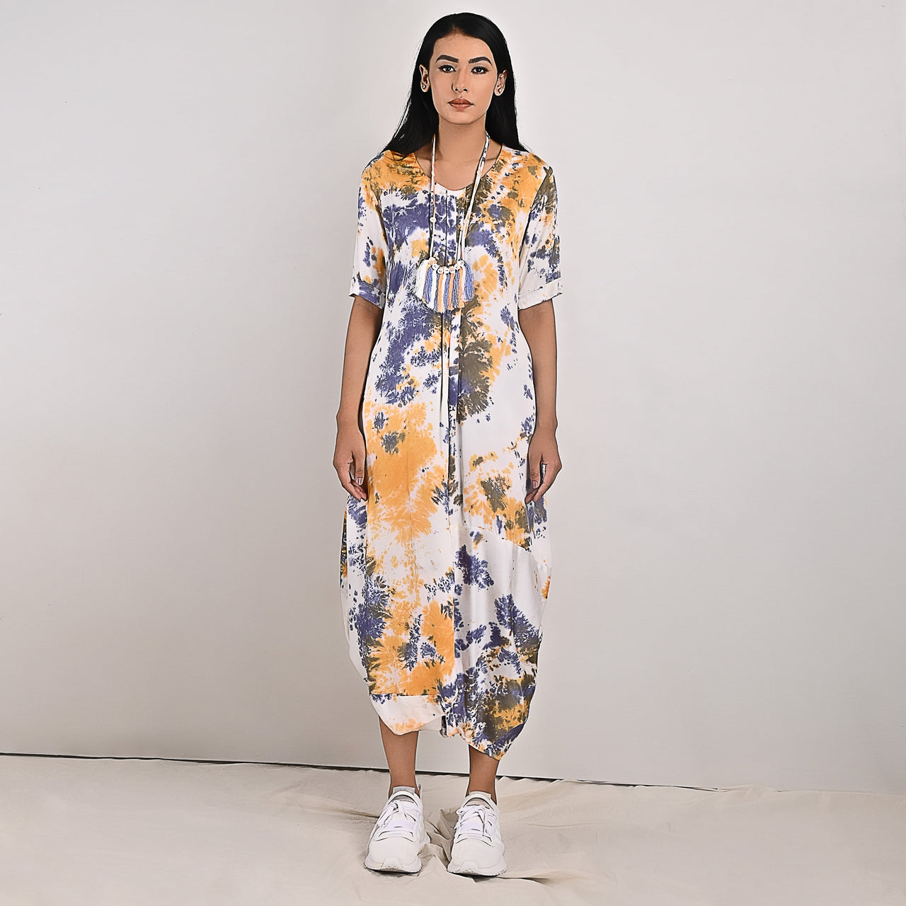 Evelyn - Tie & Dye Jumpsuit Dress-2