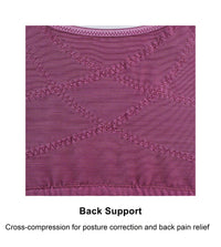 Thumbnail for Claret Silk Back Support Cotton Sports Bra (Multiple colors available)-33