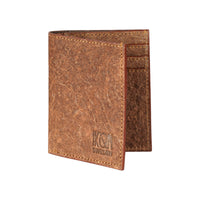 Thumbnail for Coconut Leather Classic Cash Wallet - Cutch Brown-0