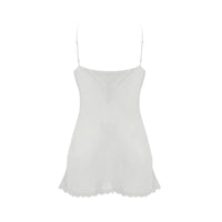 Thumbnail for 100% Pure Silk Camisole Top in White-6