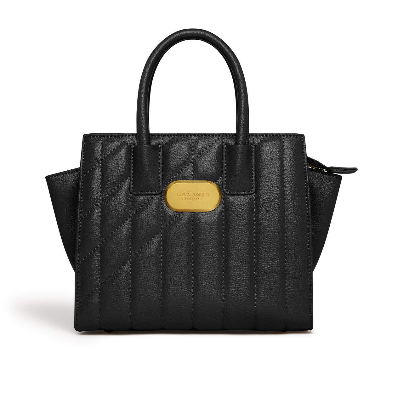 Mini Demi Tote Bag in Black-1