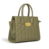 Thumbnail for Mini Demi Tote Bag in Green-2