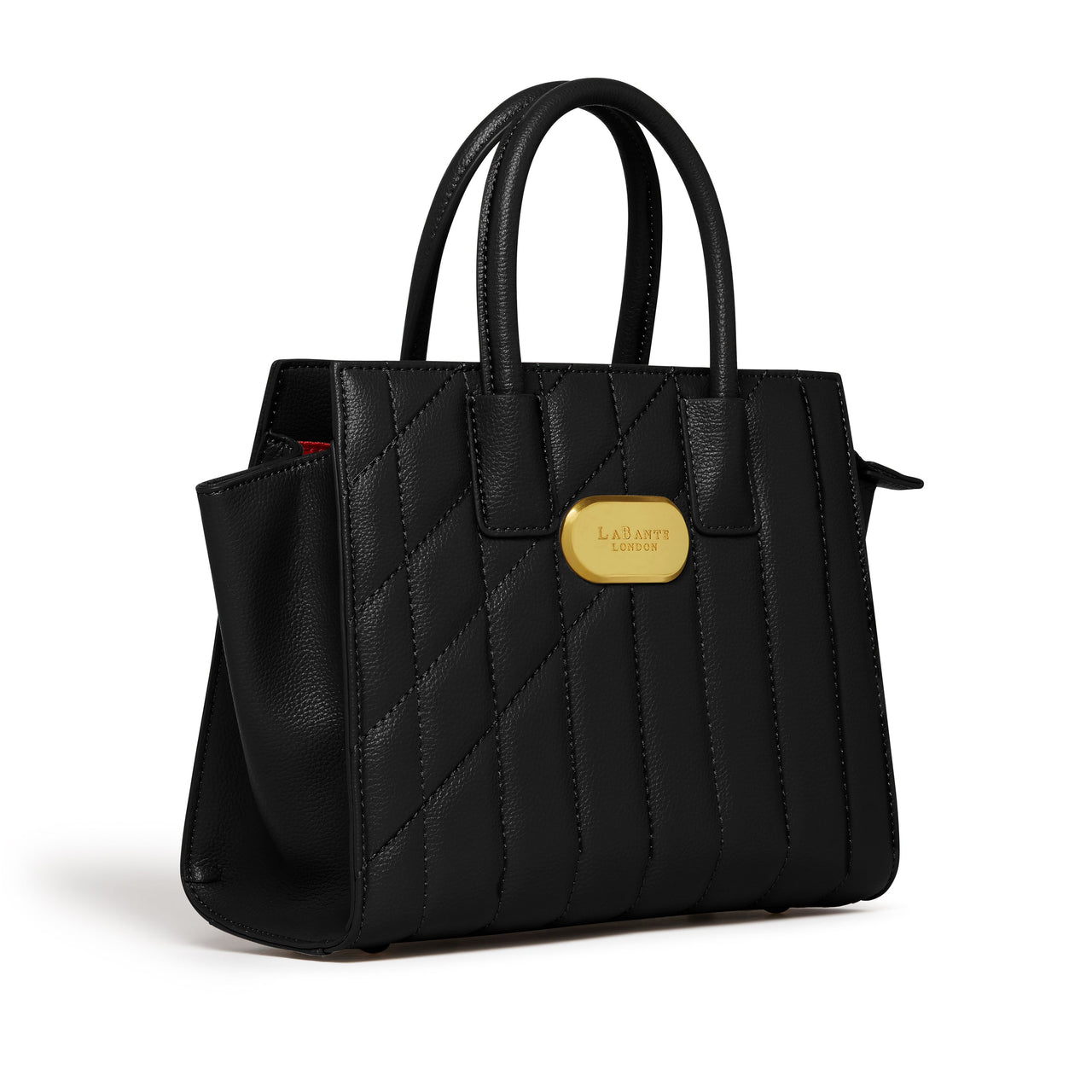 Mini Demi Tote Bag in Black-2