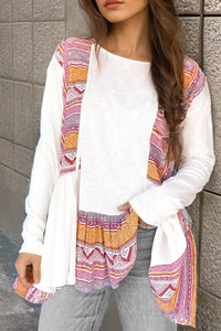 Thumbnail for Aztec Charm Ruffle Tunic-2