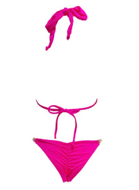 Thumbnail for Belle Triangle Top & Skimpy Bottom - Pink-5