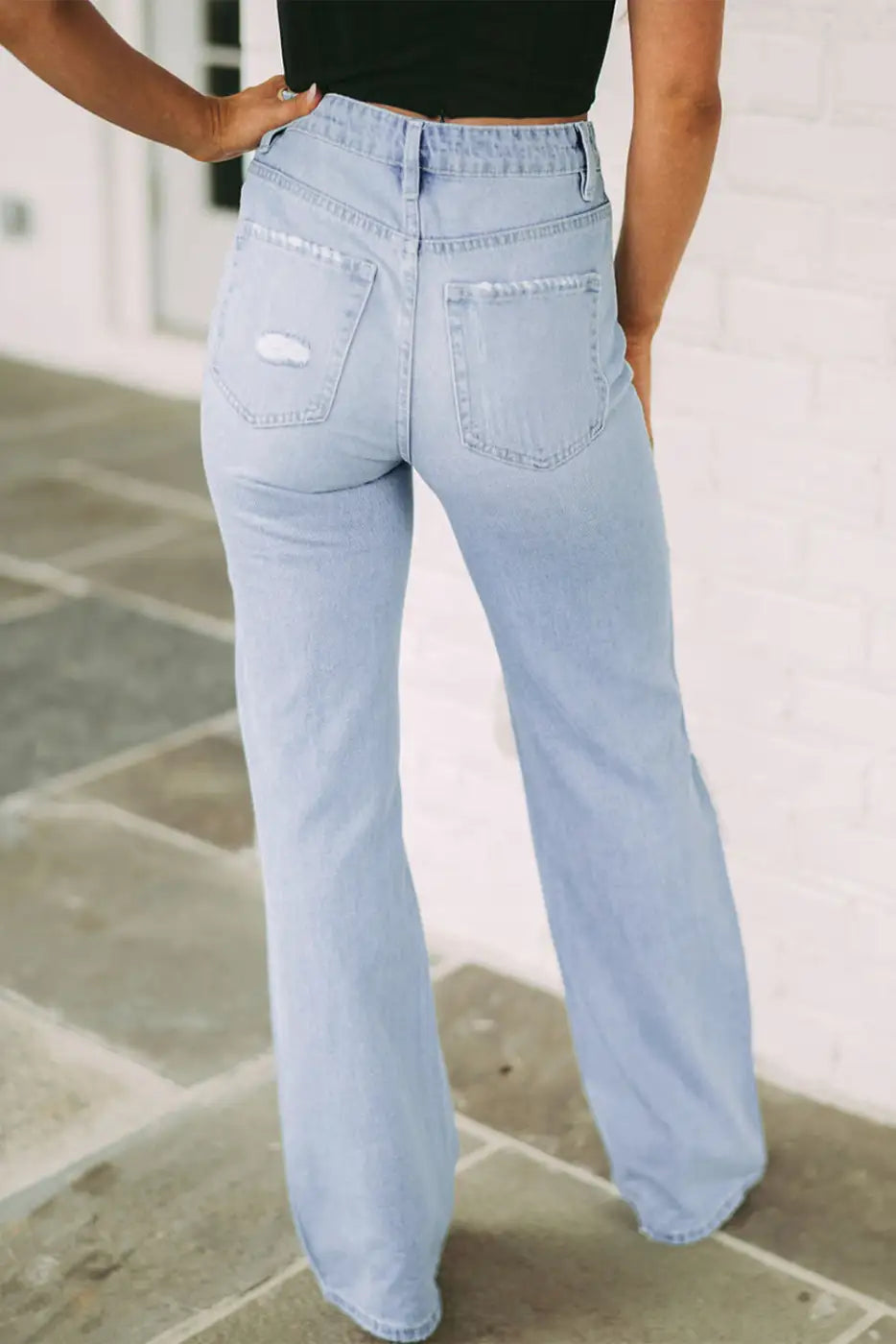 Boho Blues Flare Jeans-1