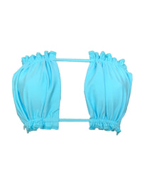 Thumbnail for Candy Bandeau Top - Baby Blue-1