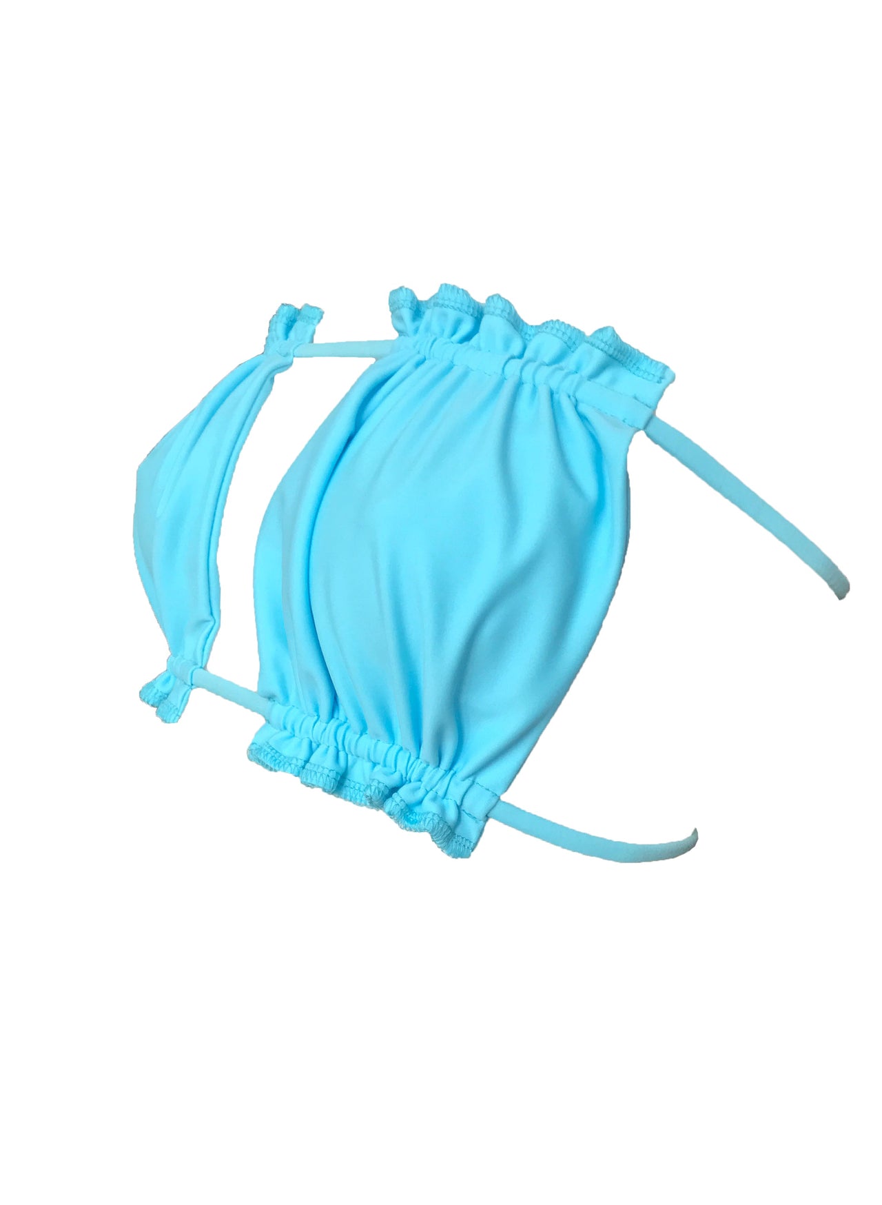 Candy Bandeau Top - Baby Blue-2