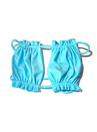 Thumbnail for Candy Bandeau Top - Baby Blue-3