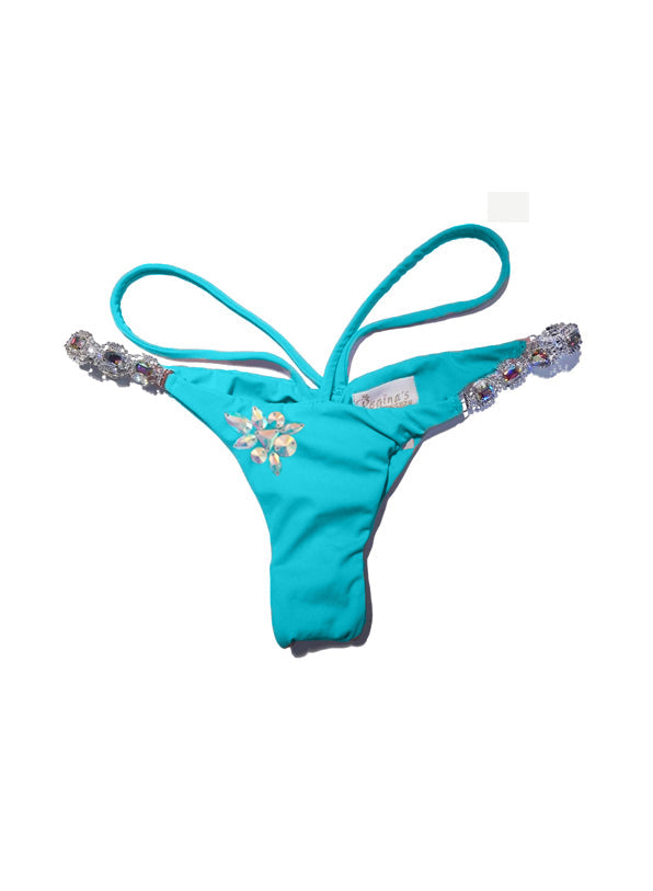 Dubai Tango Bottom - Turquoise-2