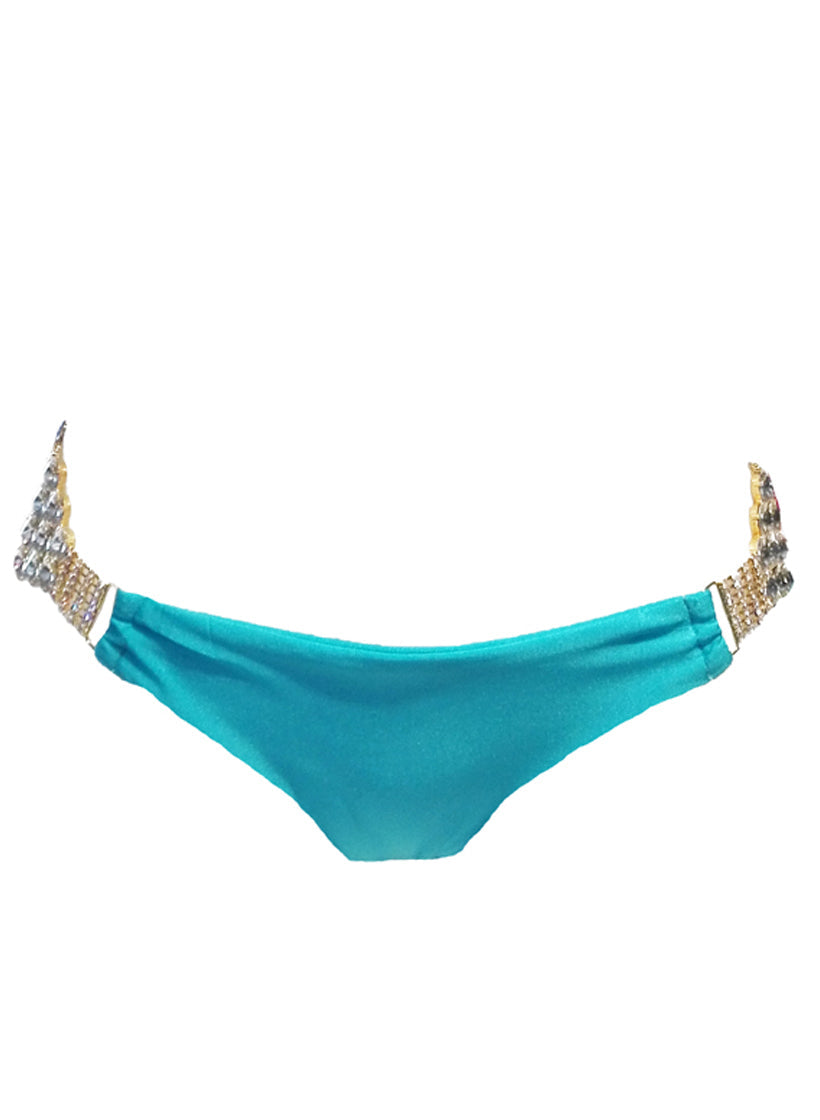 Gina Skimpy Bottom - Turquoise-0