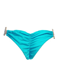 Thumbnail for Gina Skimpy Bottom - Turquoise-1