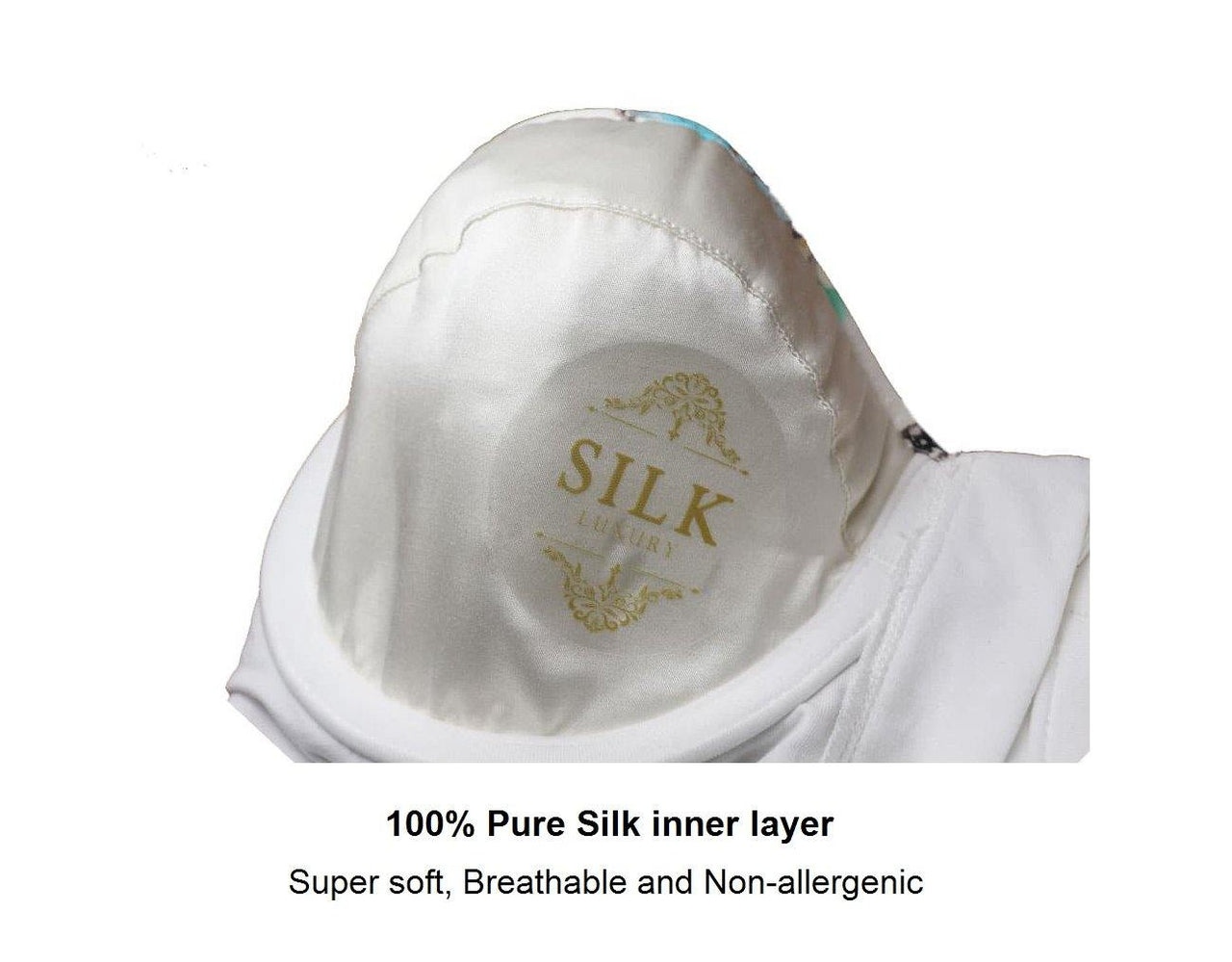 Morpho - Bendable Wire Silk & Organic Cotton Bra-38