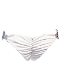 Thumbnail for Nicole Skimpy Bottom - White-1