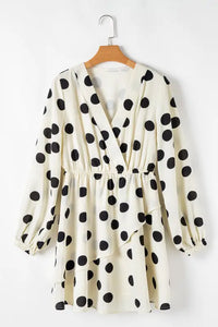 Thumbnail for Polka Dot Mini Dress-3