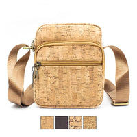 Thumbnail for Men's Cork Leather Shoulder Bag 304-0