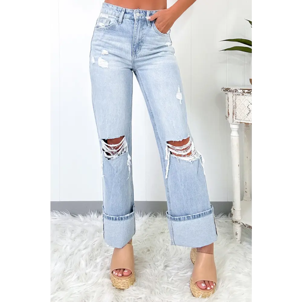 Retro Radiance Jeans-0