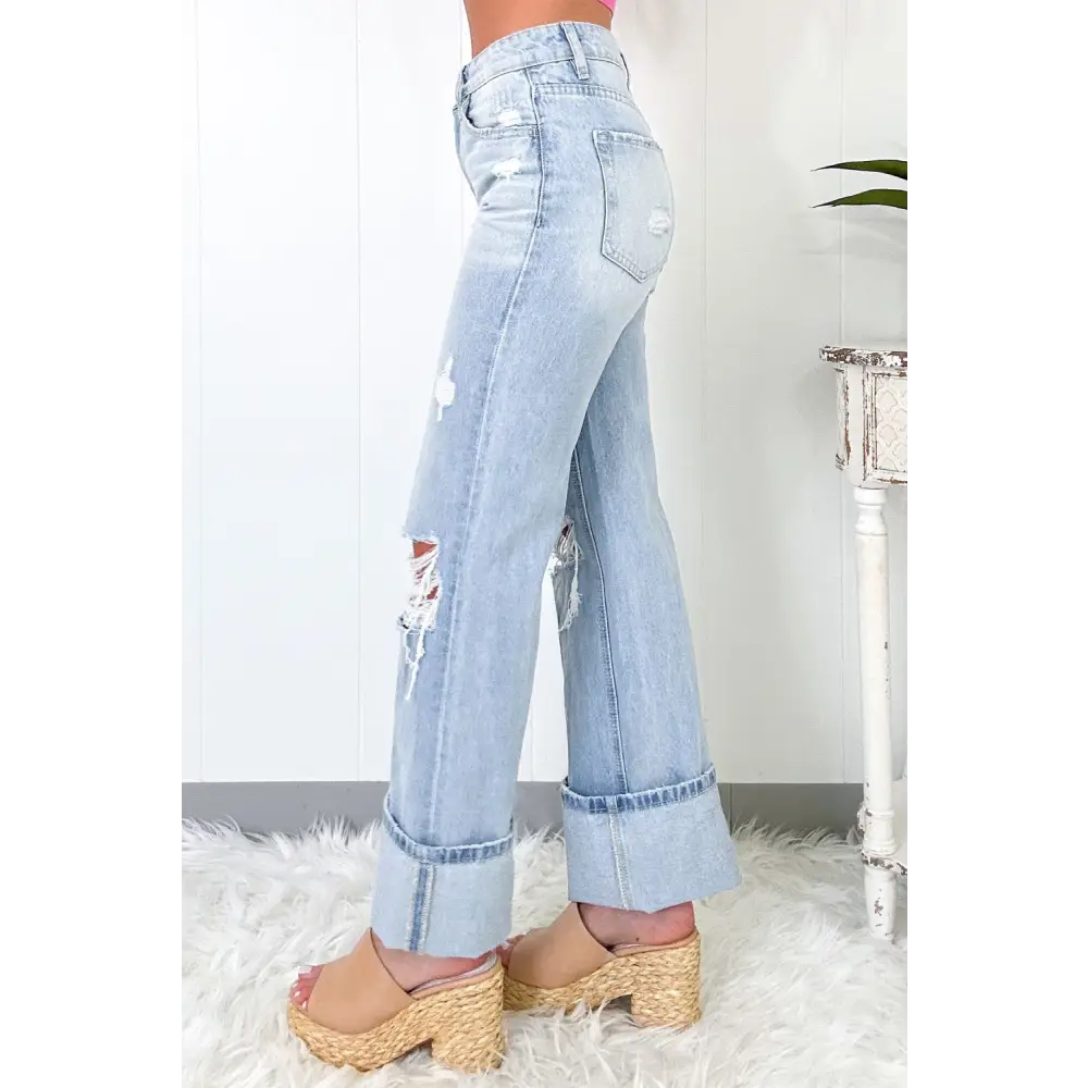 Retro Radiance Jeans-1