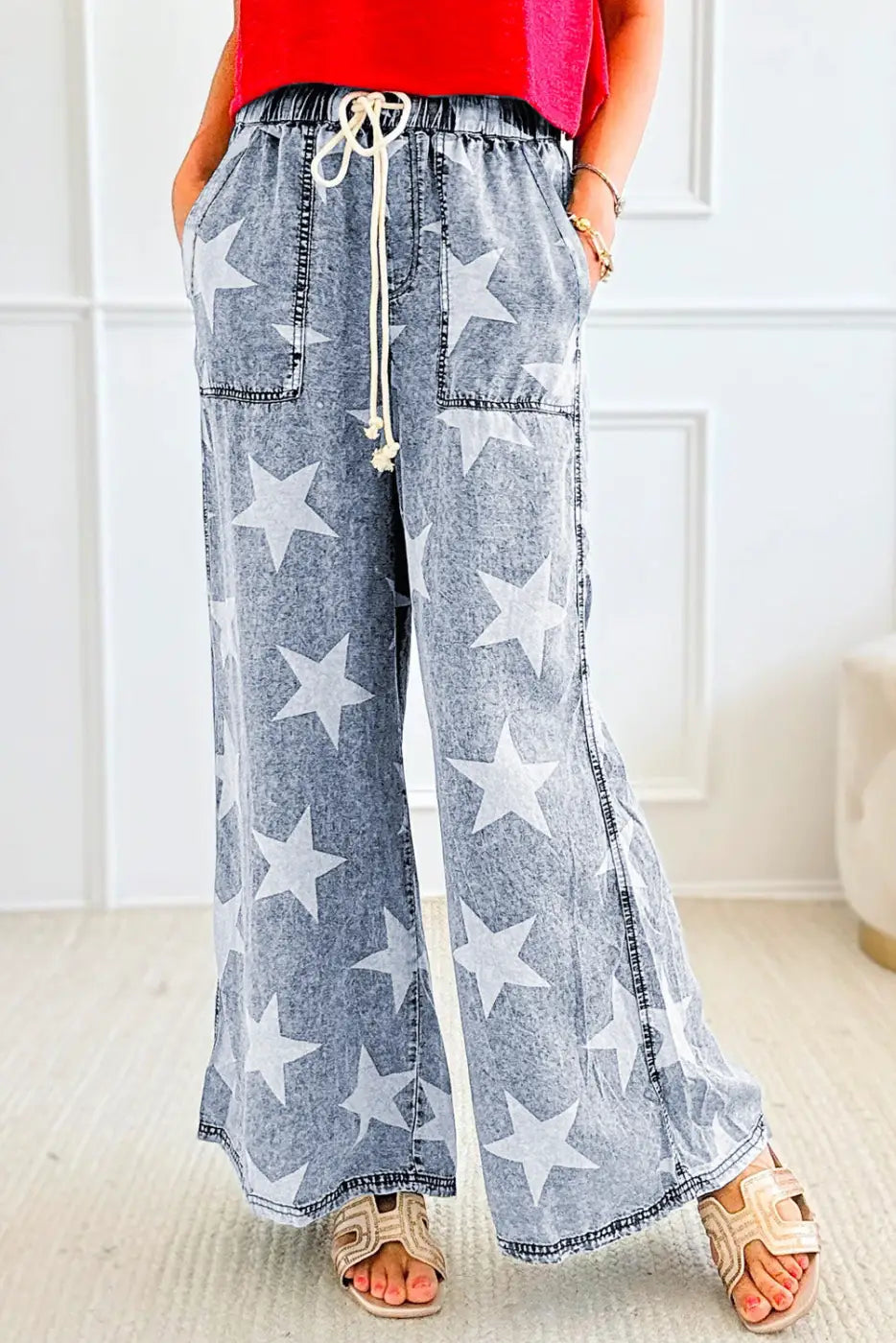 Twilight Twinkle Wide-Leg Jeans-1