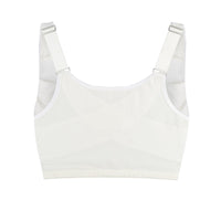 Thumbnail for Claret Silk Back Support Cotton Sports Bra (Multiple colors available)-25