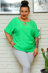 Thumbnail for Plus size blouse model 169032 Karko-0